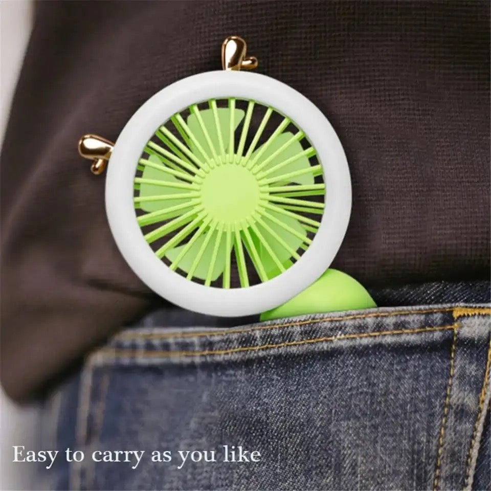 2 In 1 Fan With Led, Personal Portable Hand Electric Fan, Air Cooler with LED Night Light, Usb Rechargeable Mini Traveling Fan, Led Lighting Small Fan 2 In 1 Fan With Led, Personal Portable Hand Electric Fan, Air Cooler with LED Night Light, Usb Rechargeable Mini Traveling Fan, Led Lighting Small Fan